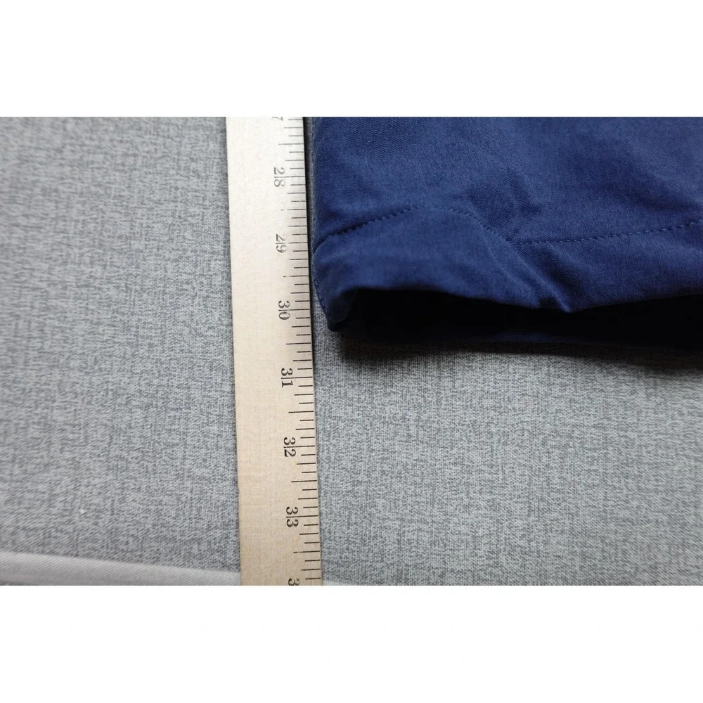 The North Face Pants Mens 34x30 Blue Woven Hiking UPF 40 Zip Pocket Climbing